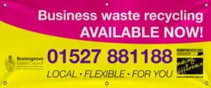 recycling banner